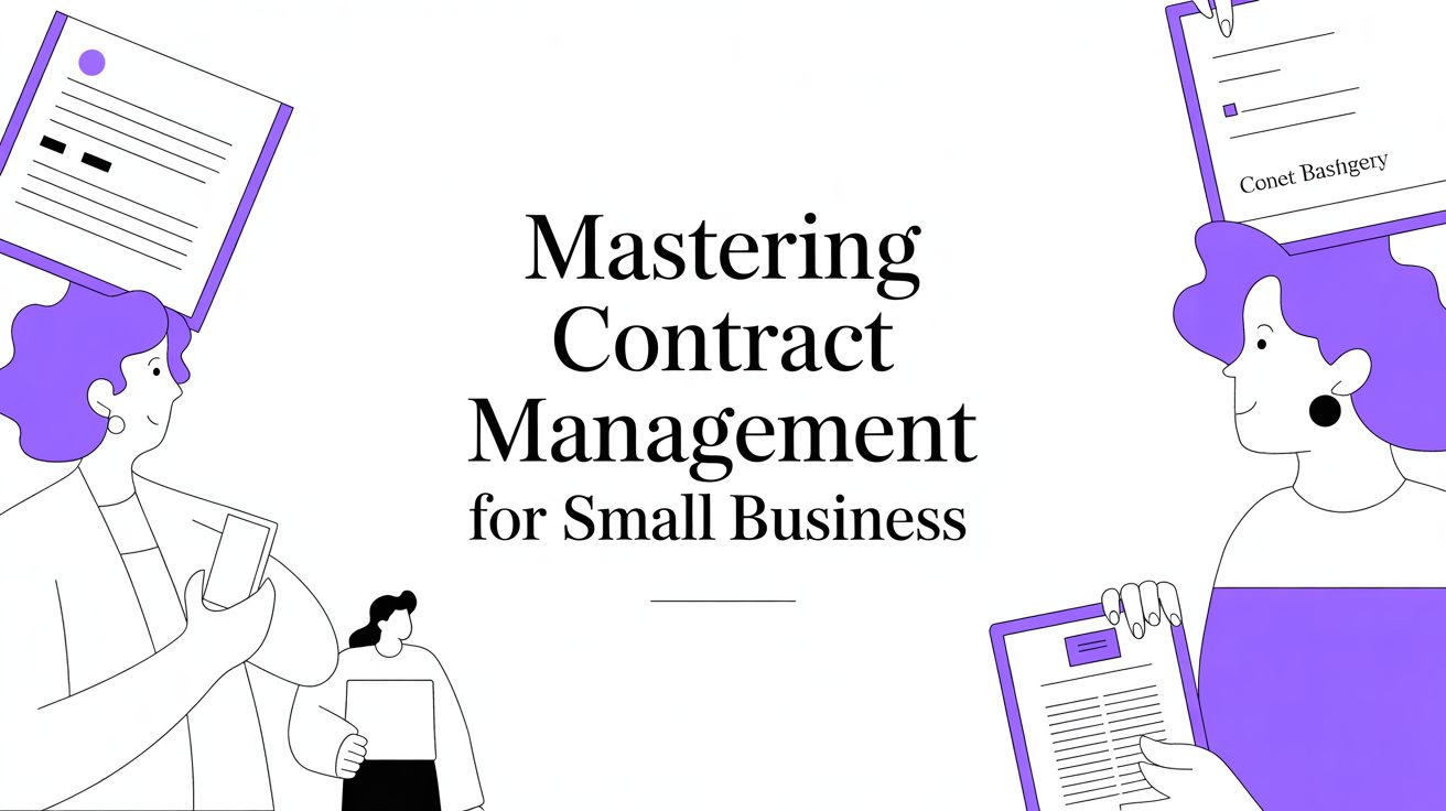 Mastering Contract Management for Small Business