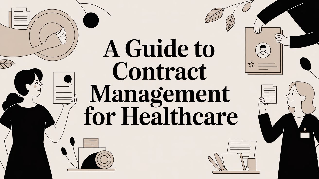 A Guide to Contract Management for Healthcare