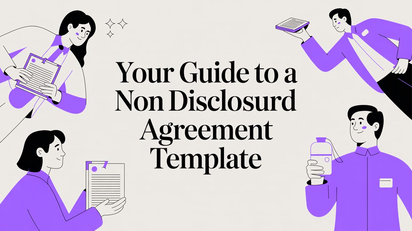 Your Guide to a Non Disclosure Agreement Template