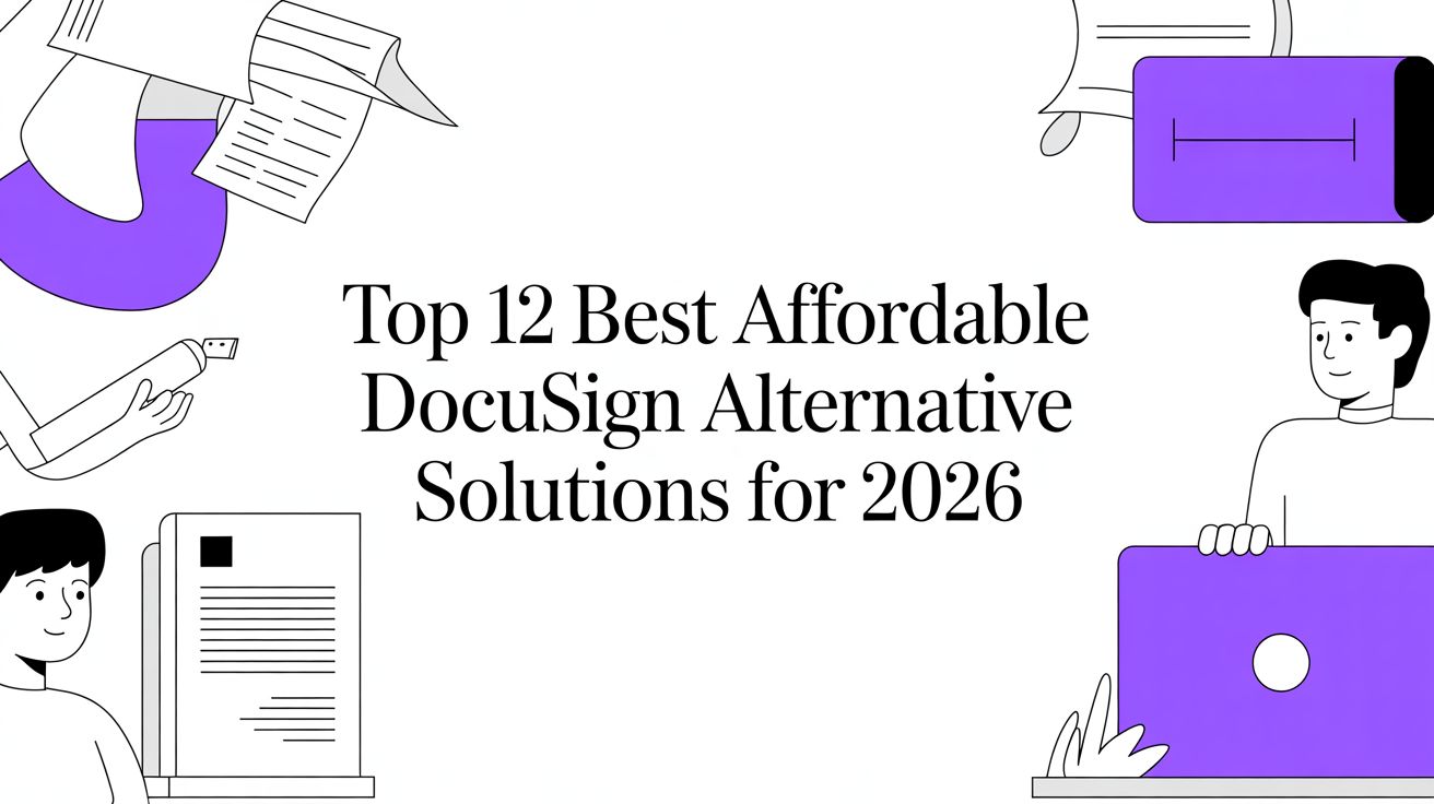 Top 12 Best Affordable DocuSign Alternative Solutions for 2026
