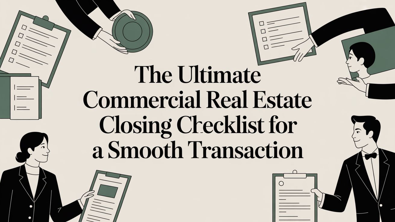 The Ultimate Commercial Real Estate Closing Checklist for a Smooth Transaction