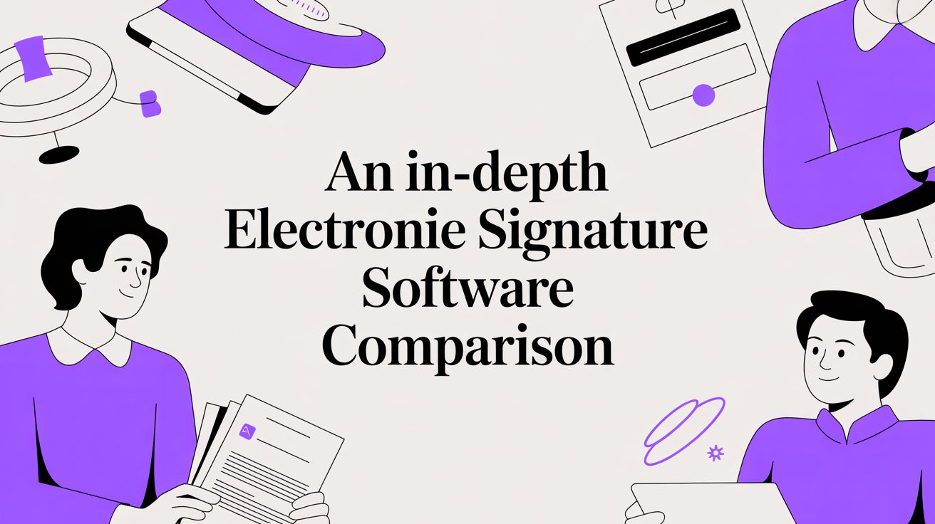 An In-Depth Electronic Signature Software Comparison