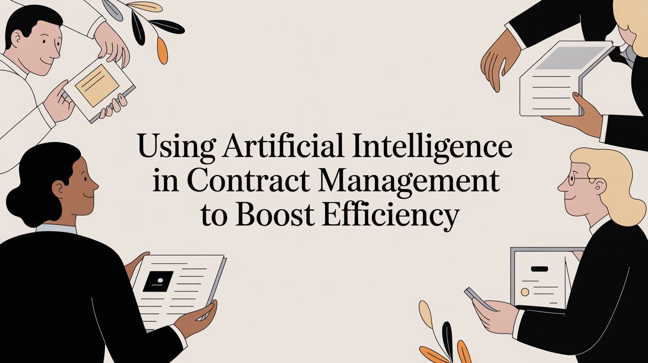 Using Artificial Intelligence in Contract Management to Boost Efficiency
