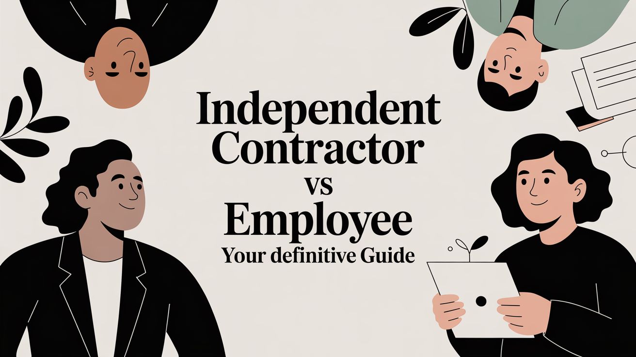 Independent Contractor vs Employee: Your Definitive Guide