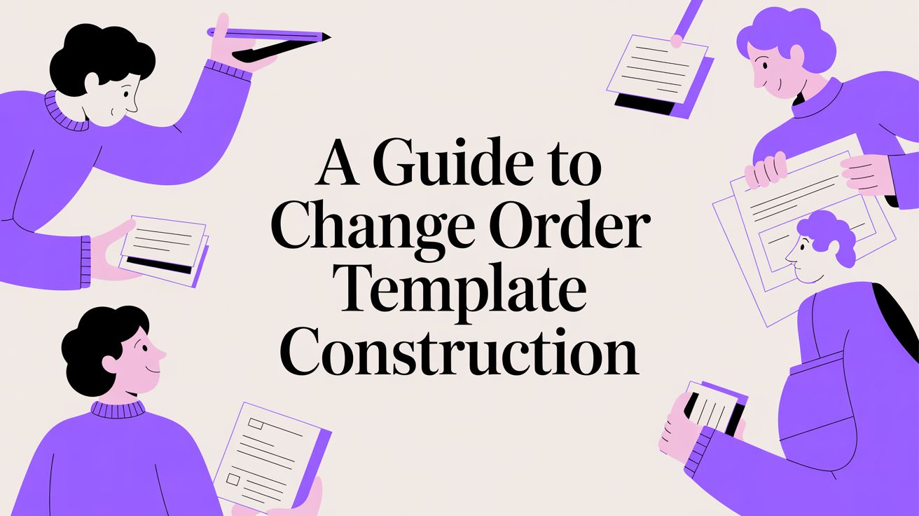 A Guide to Change Order Template Construction