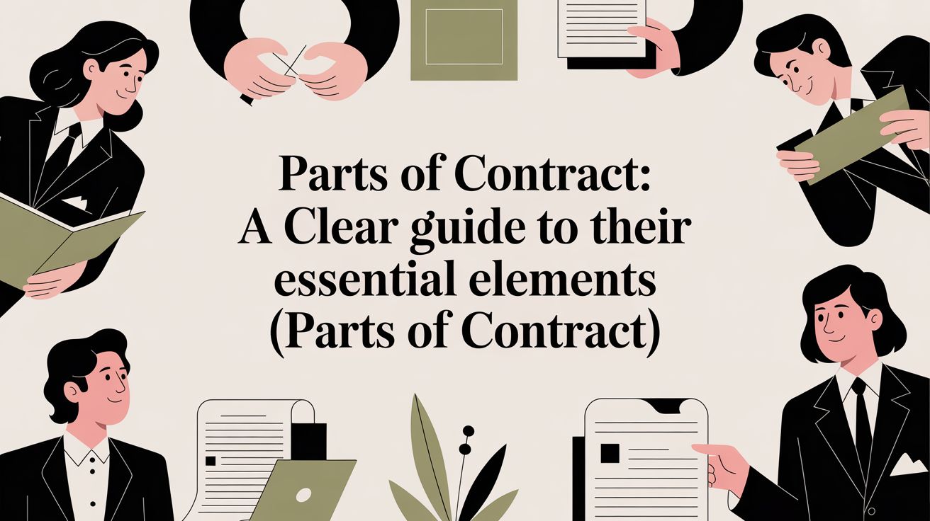 Parts of Contract: A Clear Guide to Their Essential Elements