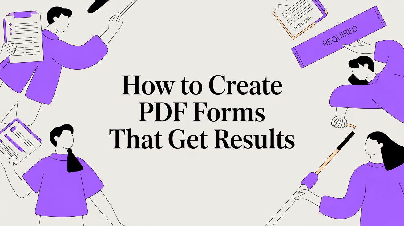 How to Create PDF Forms That Get Results