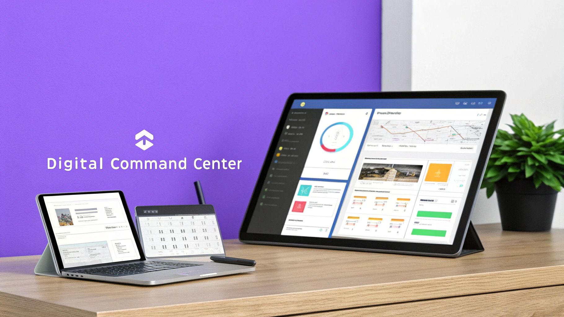 Team collaborating on contract management software features