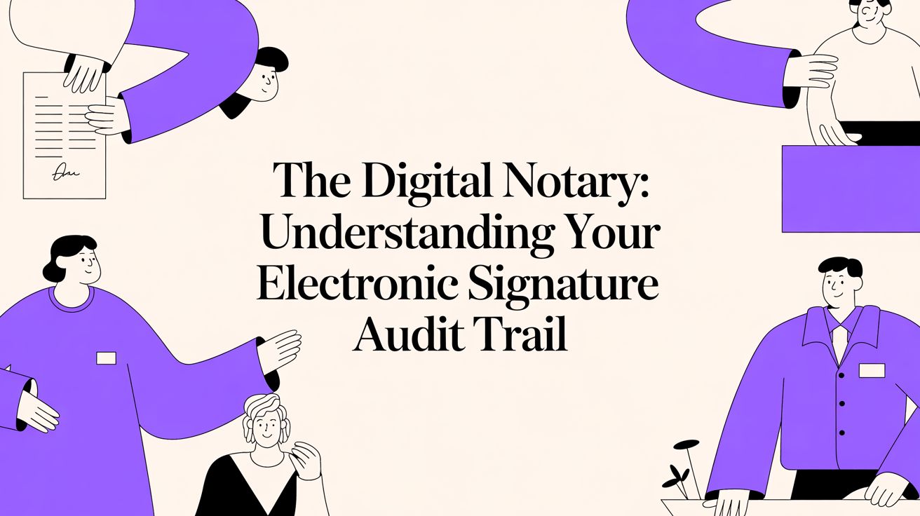 The Digital Notary: Understanding Your Electronic Signature Audit Trail