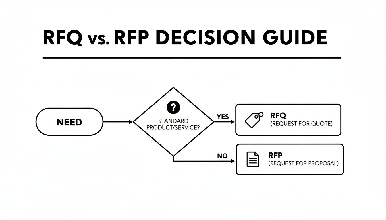 Infographic about rfqs and rfps