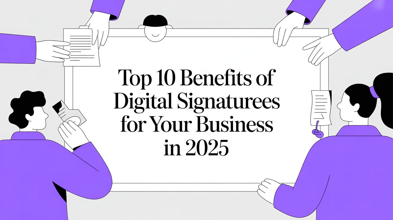Top 10 Benefits of Digital Signatures for Your Business in 2025