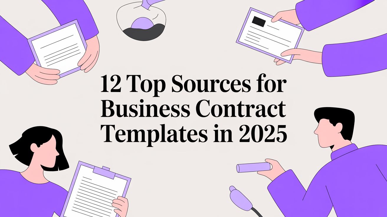 12 Top Sources for Business Contract Templates in 2025