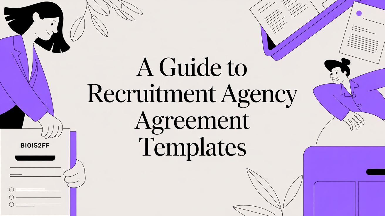 A Guide to Recruitment Agency Agreement Templates