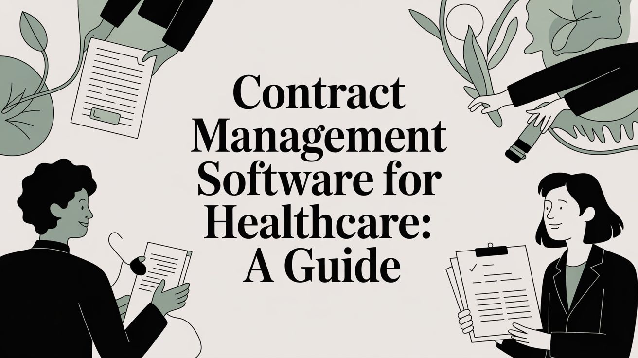 Contract Management Software for Healthcare: A Guide