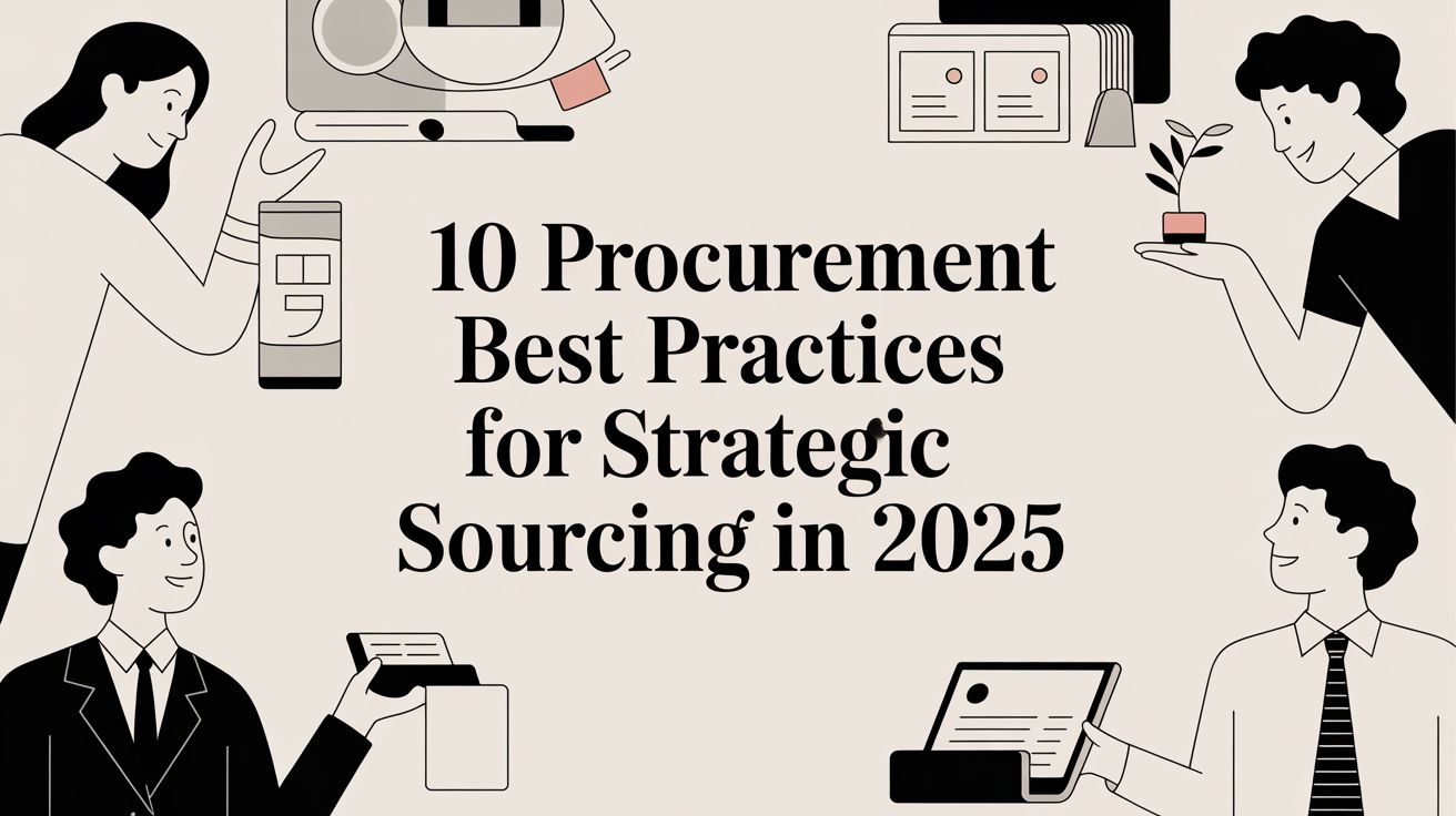 10 Procurement Best Practices for Strategic Sourcing in 2025