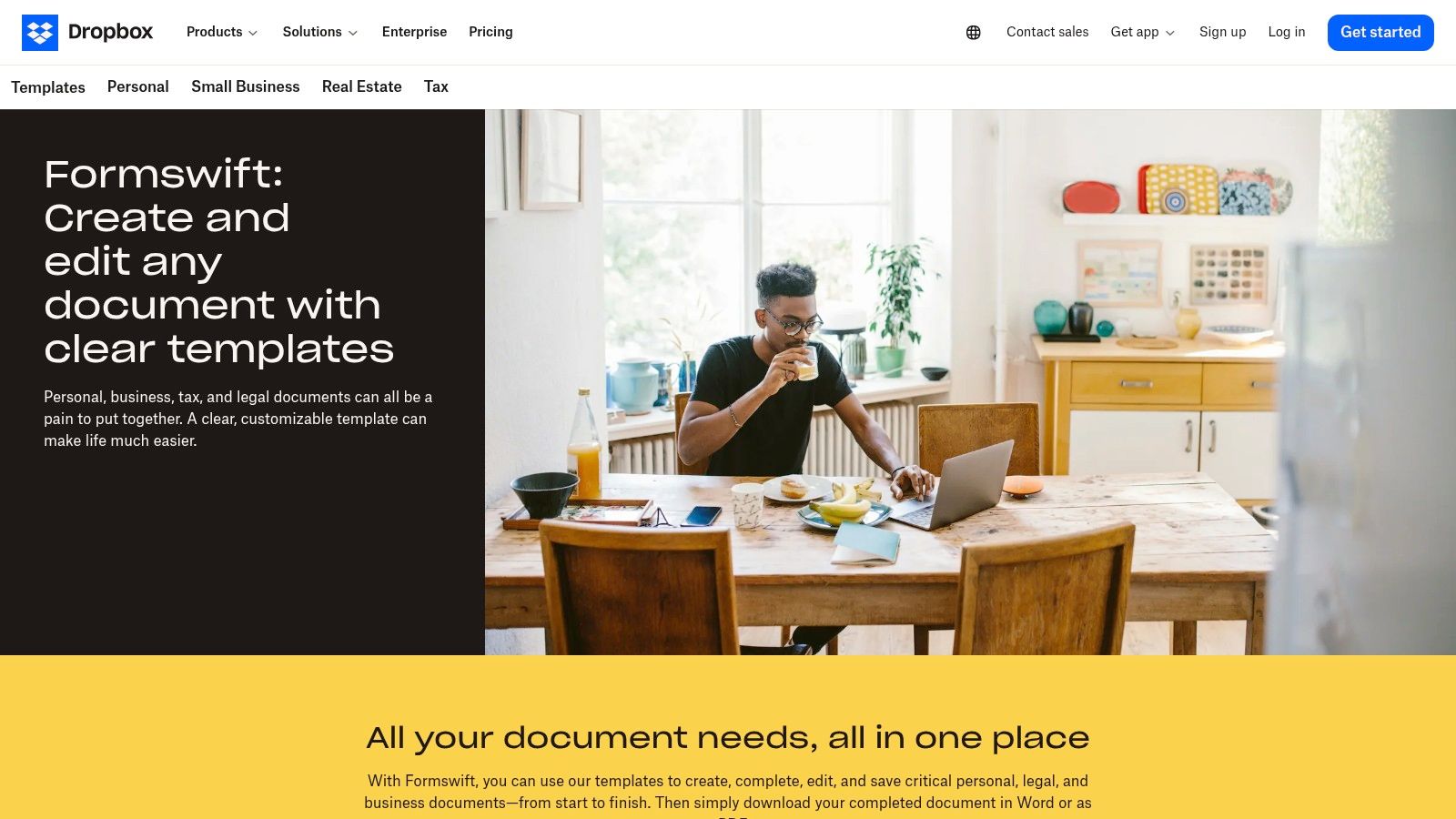Dropbox (FormSwift) Templates