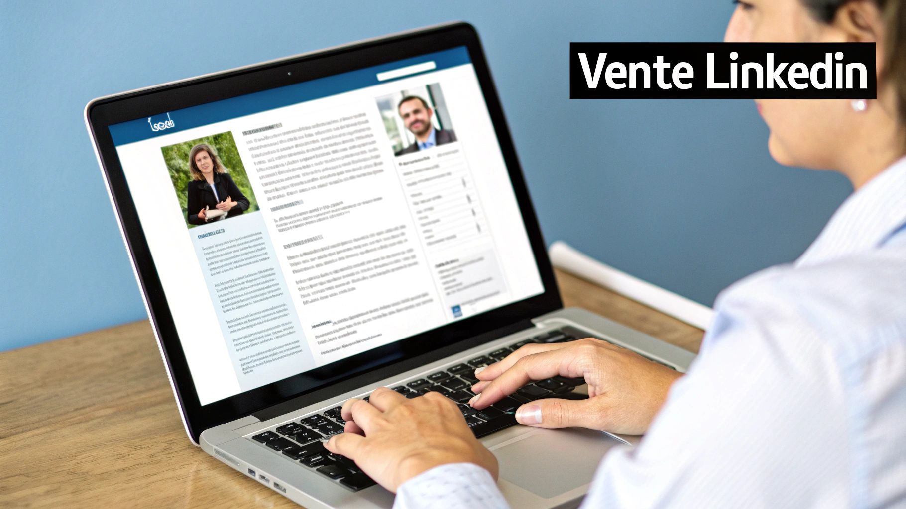 Infographie illustrant les principes clés du Social Selling sur LinkedIn