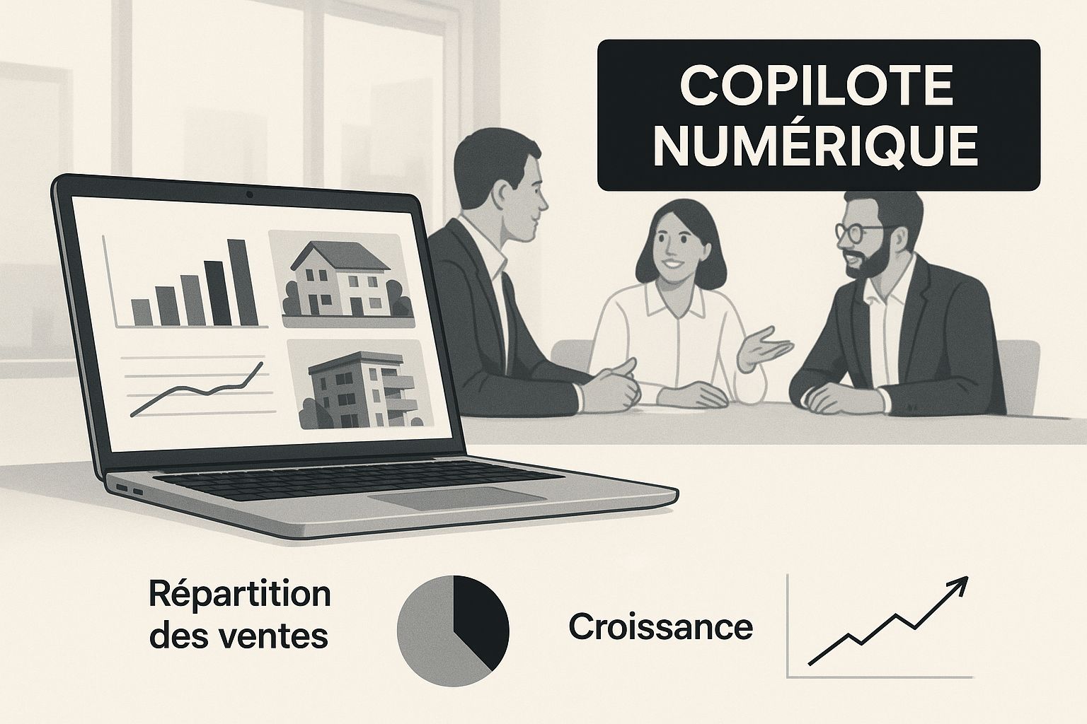 Infographic about logiciel gestion locative immobilier