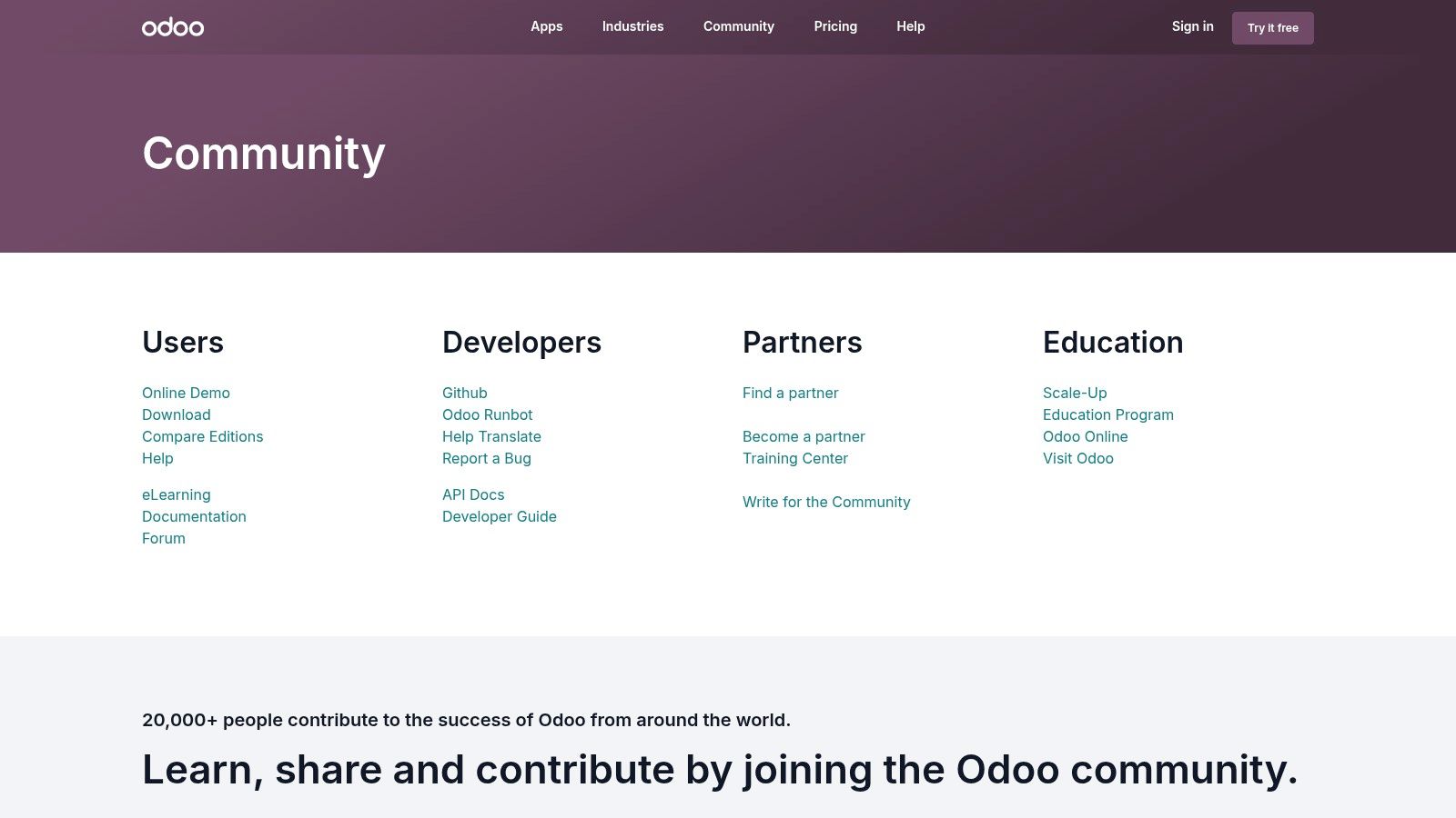 Odoo Community