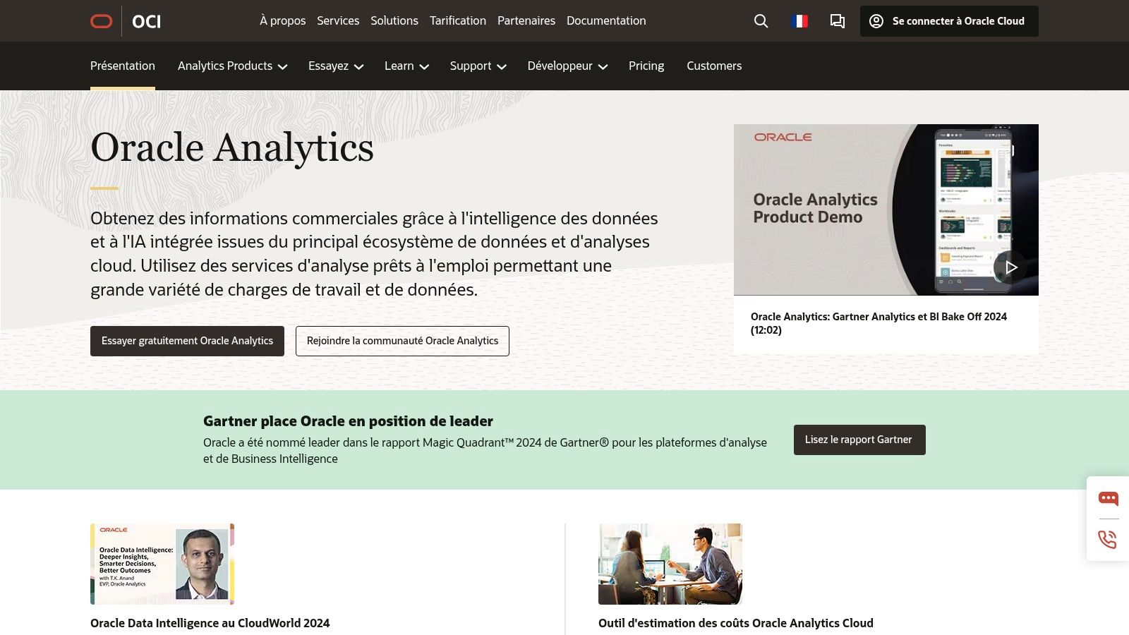Oracle Business Intelligence