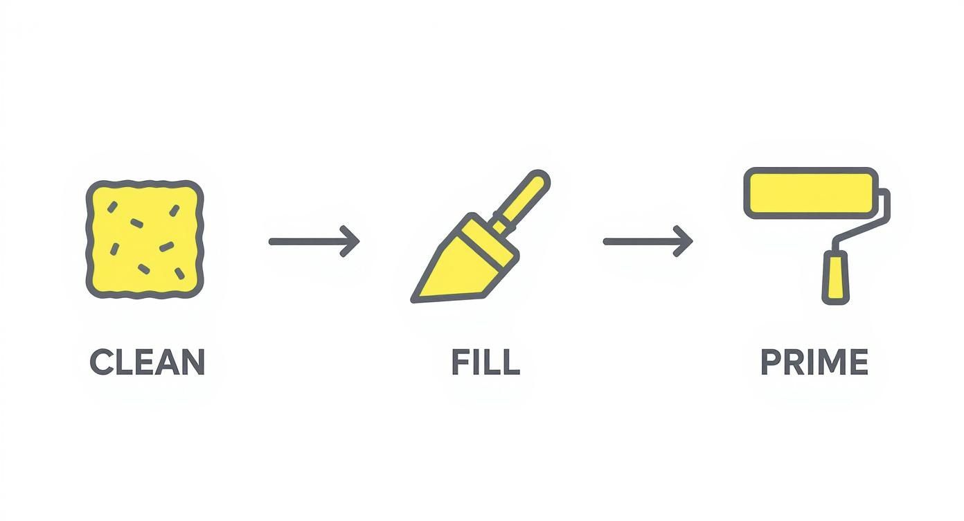 Infographic about how to cover kitchen tiles