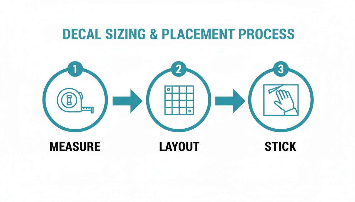 Infographic about wall vinyl decals