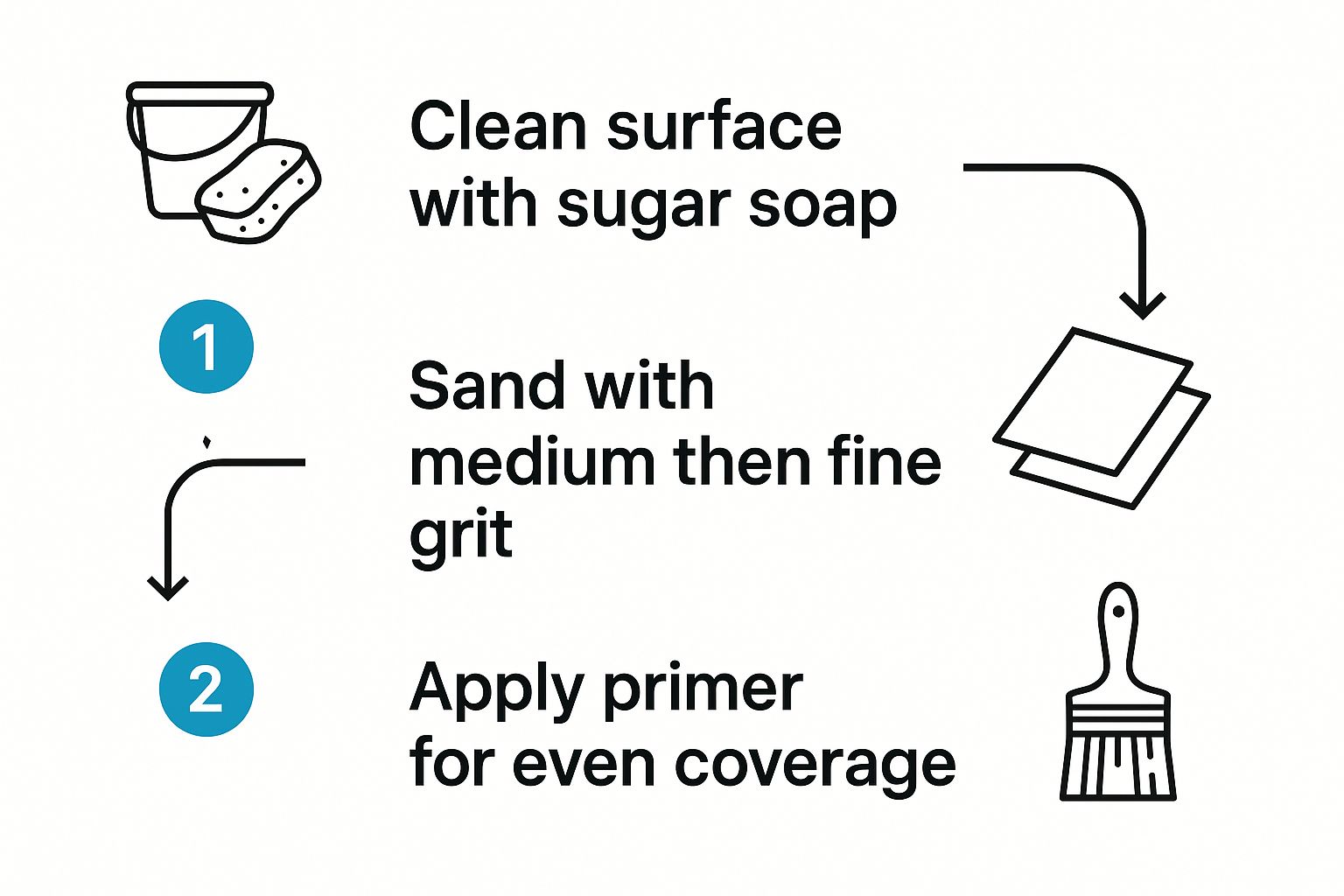 Infographic about how to upcycle furniture