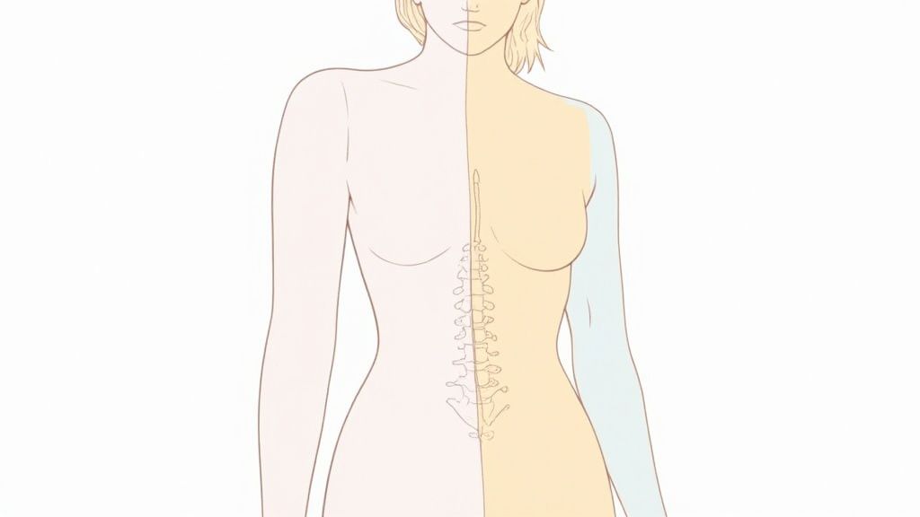 A person doing a Pilates pose on a mat in a bright room