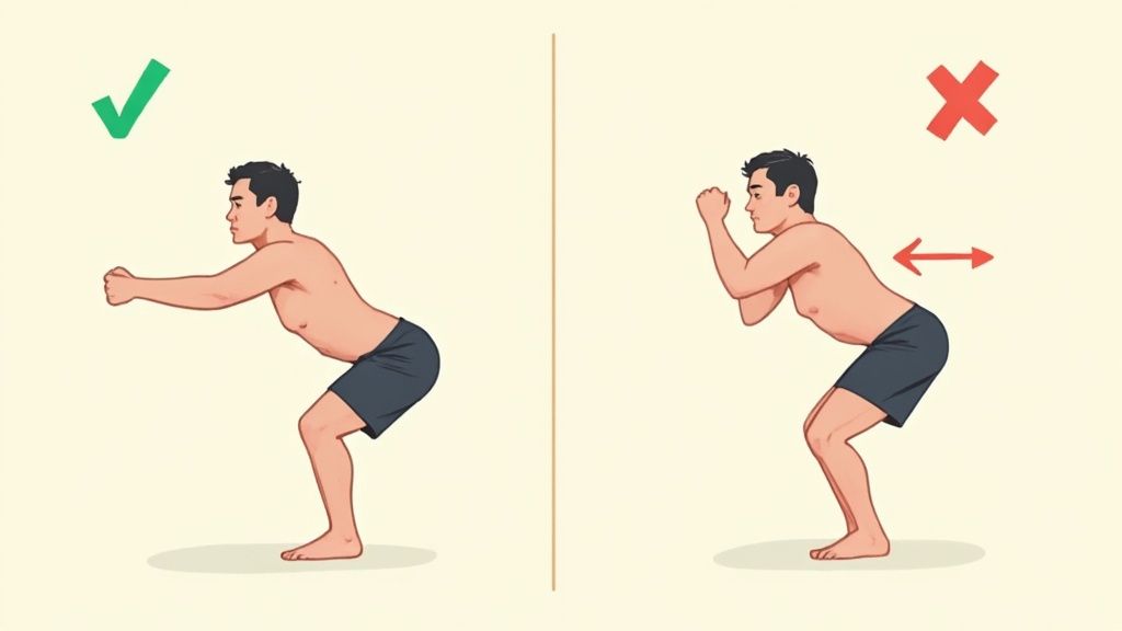 A woman performing a Pilates exercise with precision on a mat at home.