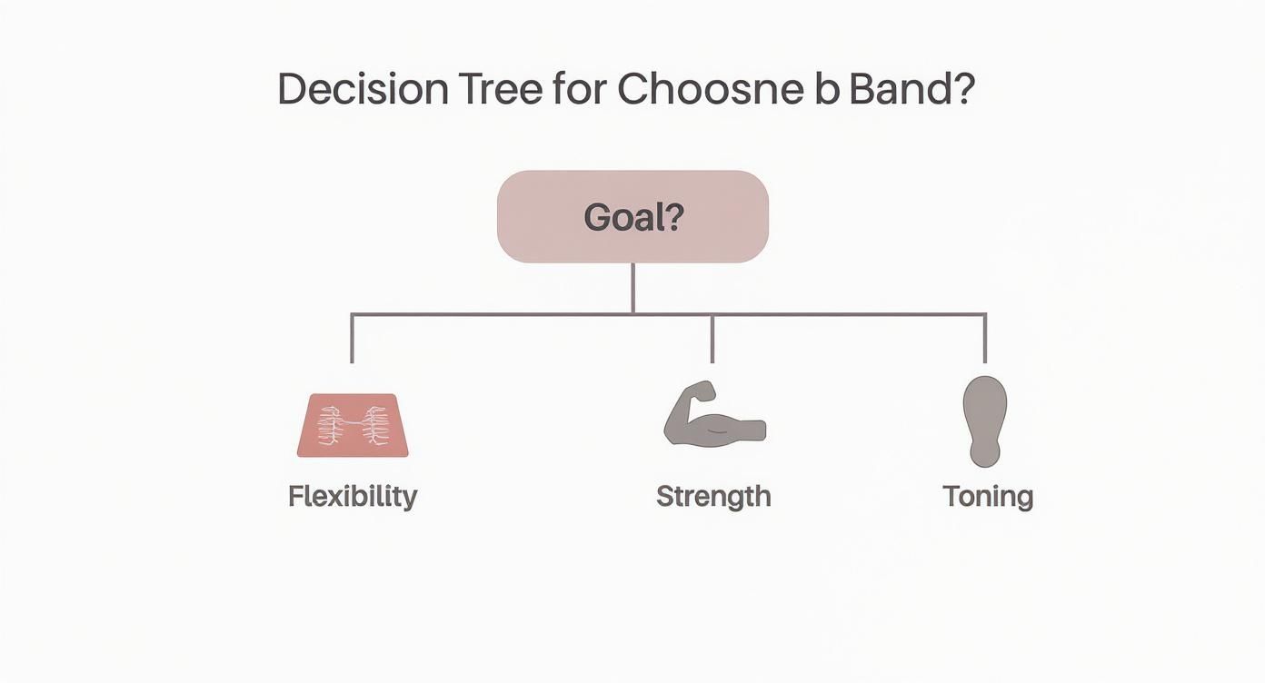 Infographic about best resistance bands for pilates