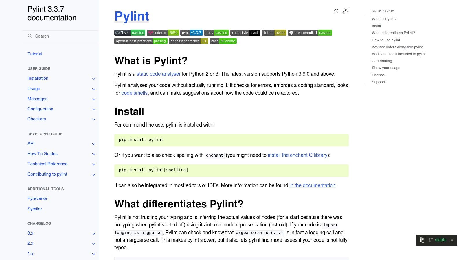 Pylint