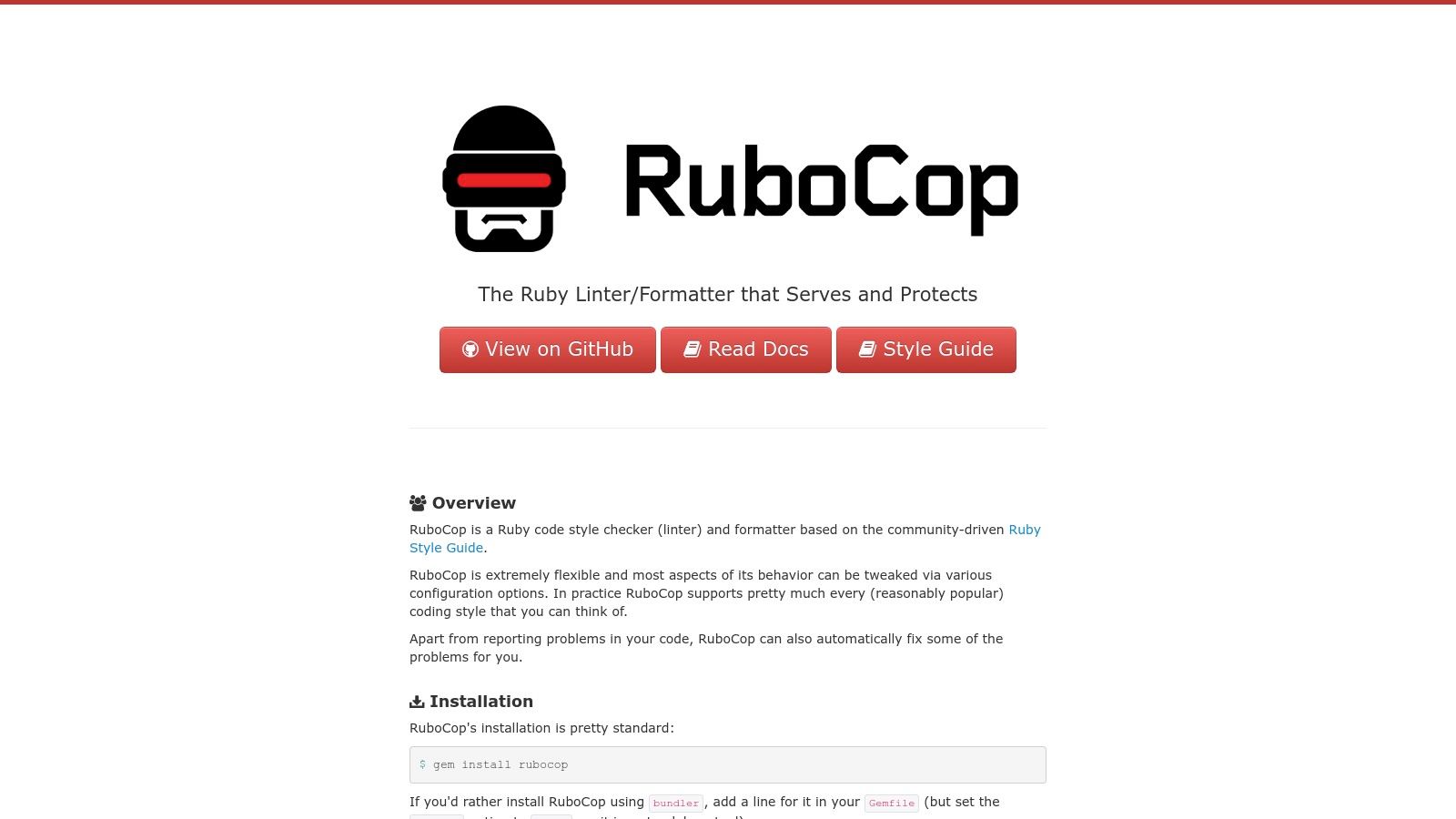 RuboCop