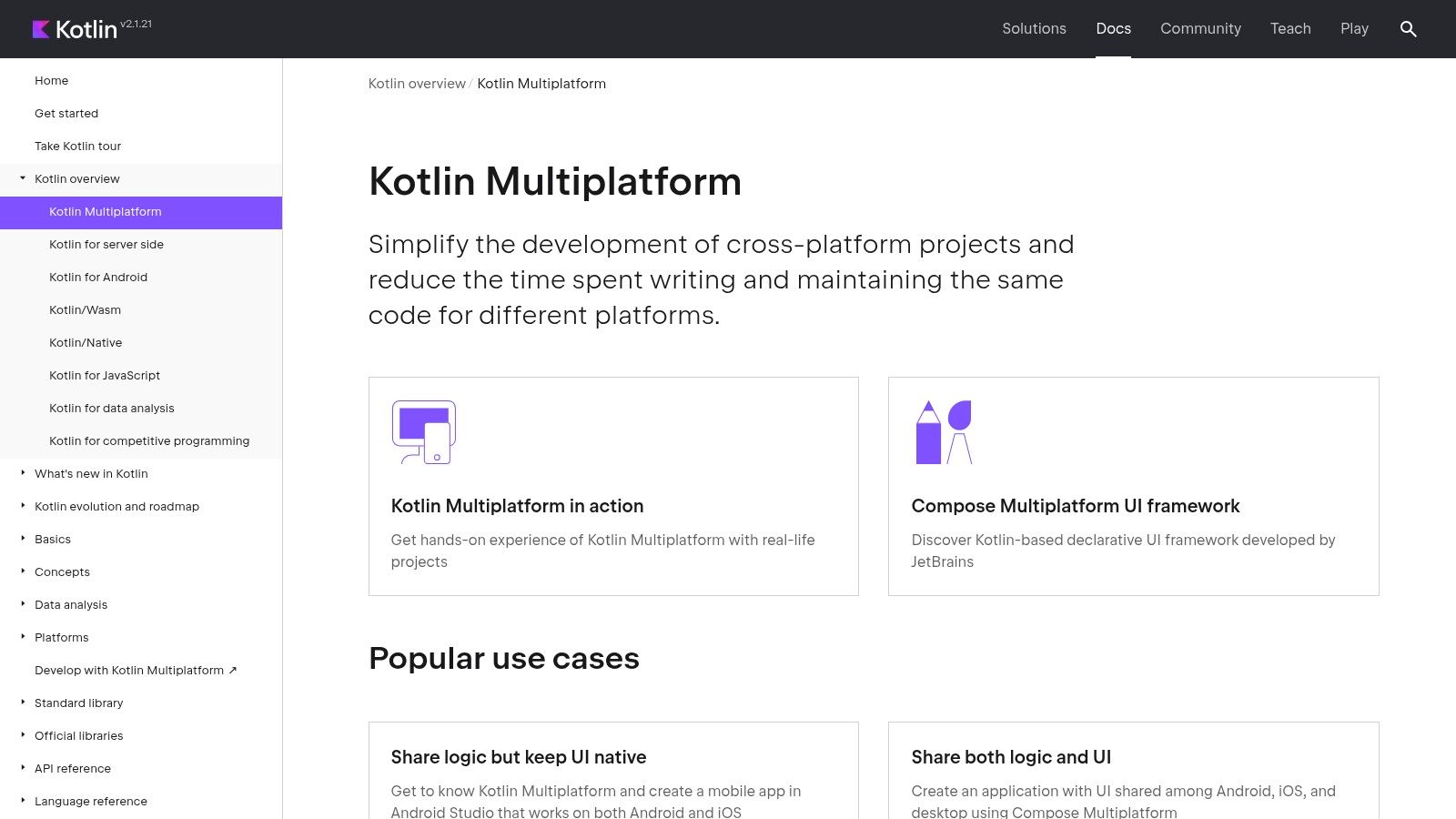 Kotlin Multiplatform