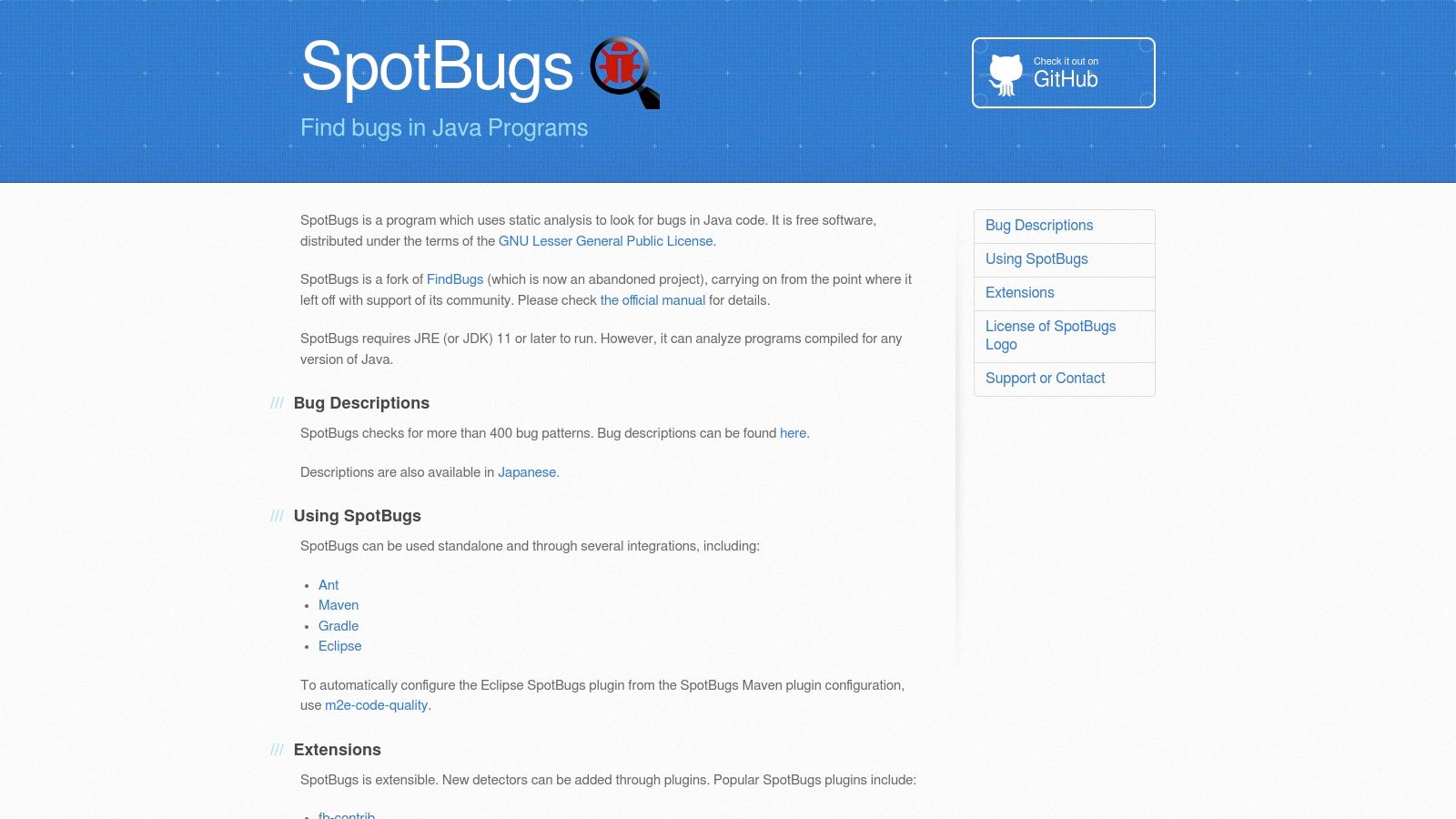 SpotBugs