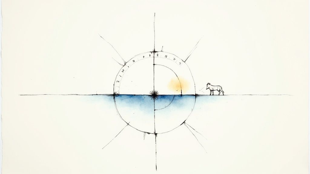 A stylized, minimalist graphic of the London skyline with the Olympic rings subtly integrated, set against a dark, tense background, symbolizing the high-stakes security threat during the games.