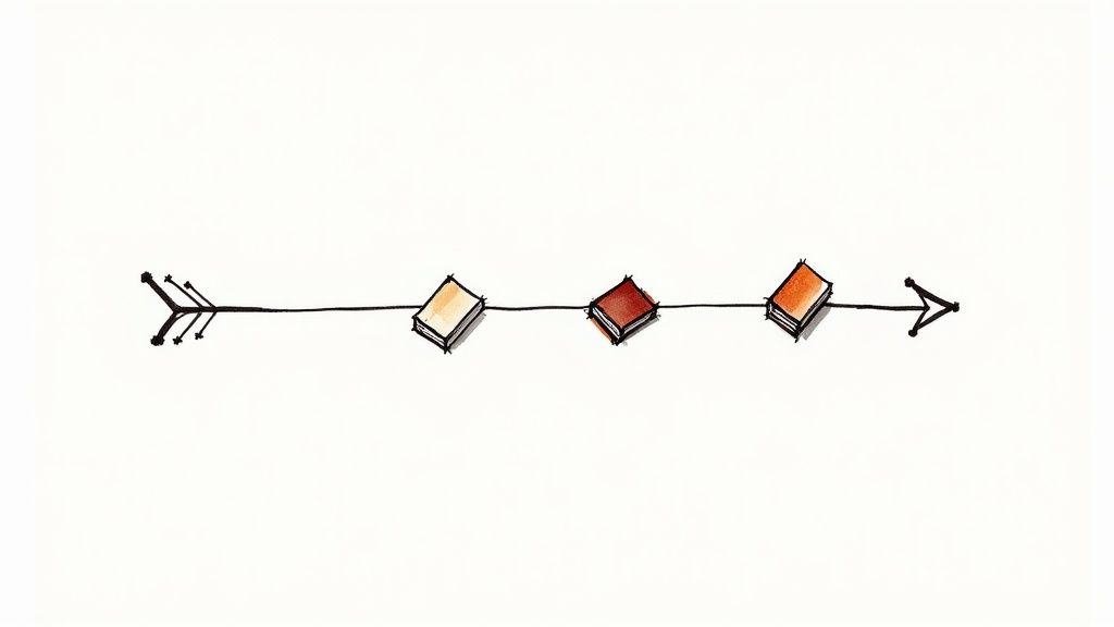 Reading novels in order according to the internal timeline of the fictional universe