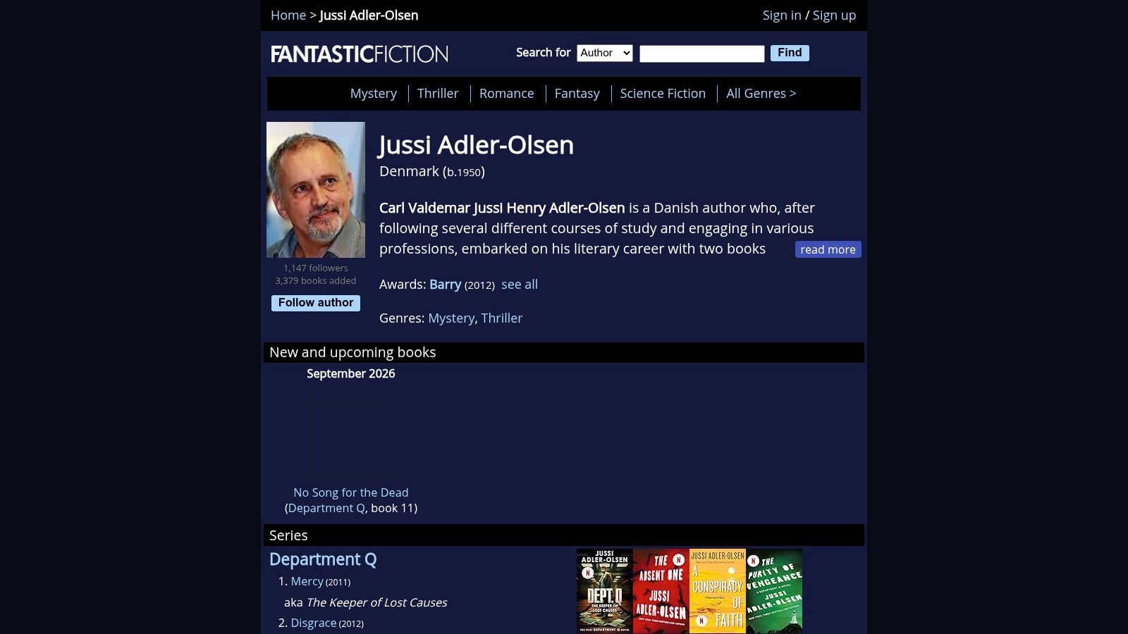 FantasticFiction