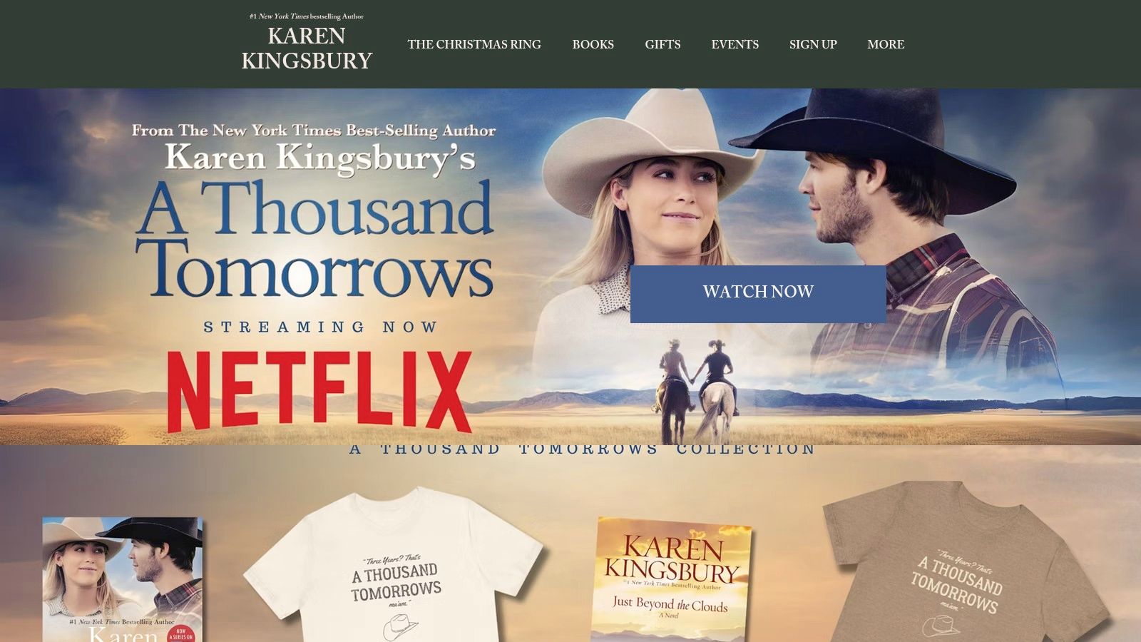 KarenKingsbury.com + Karen Kingsbury Bookstore