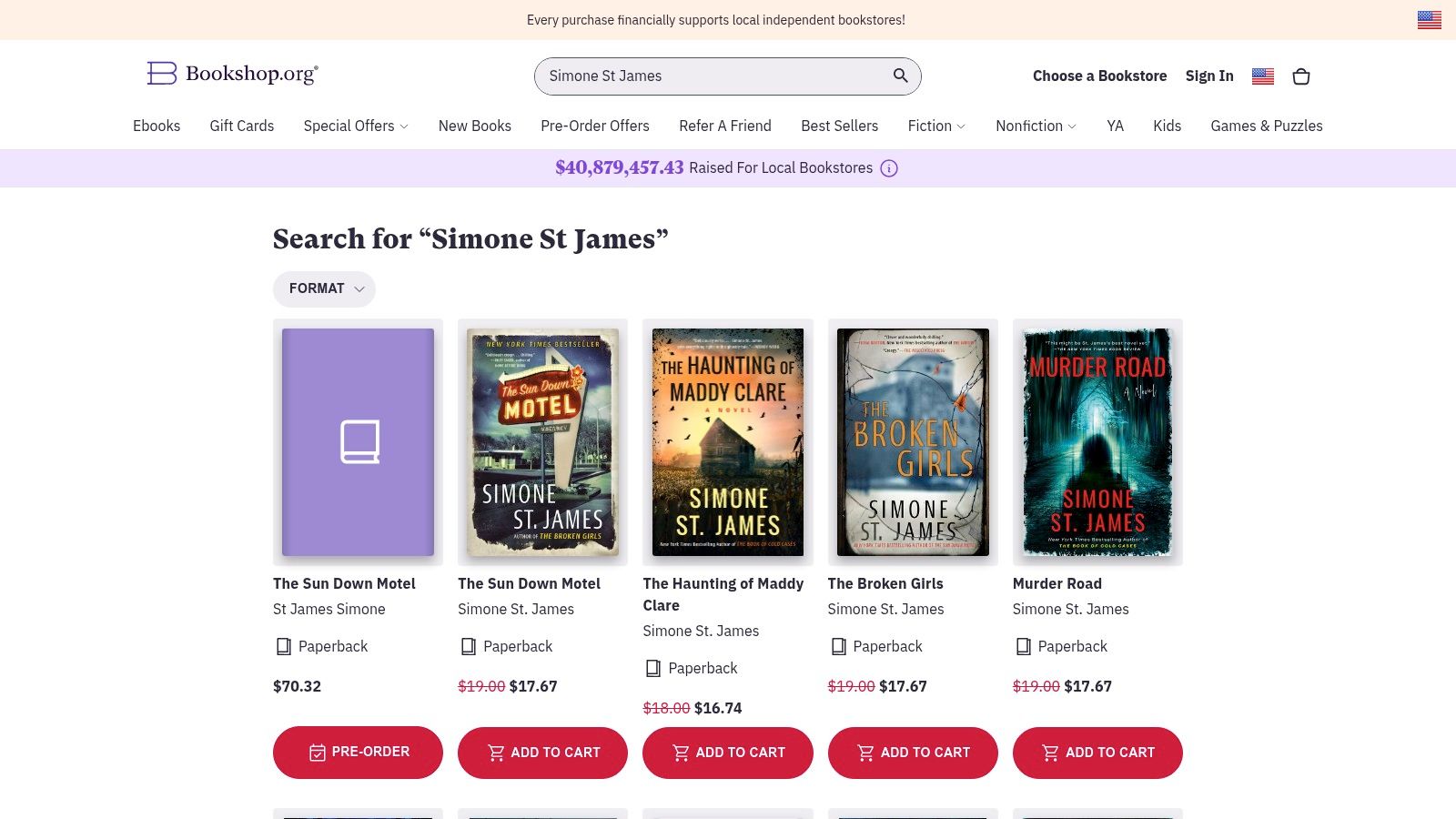 Bookshop.org — Simone St. James