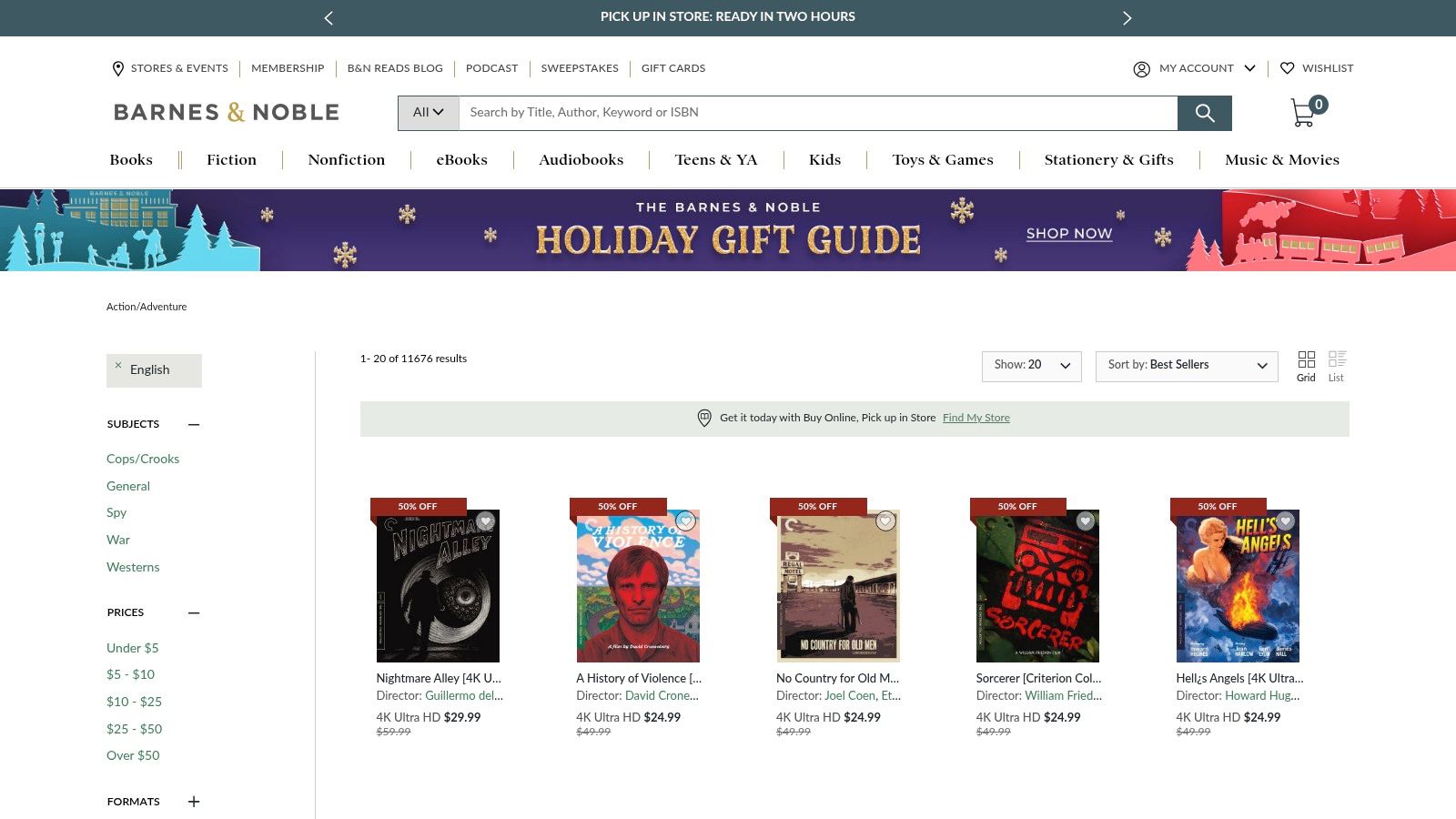 Barnes & Noble (BN.com and NOOK eBooks)