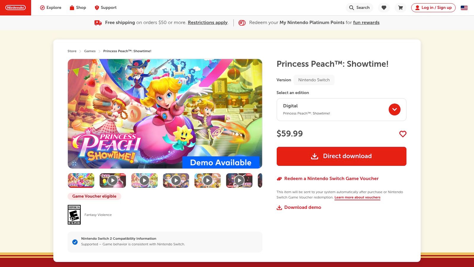 Princess Peach: Showtime!