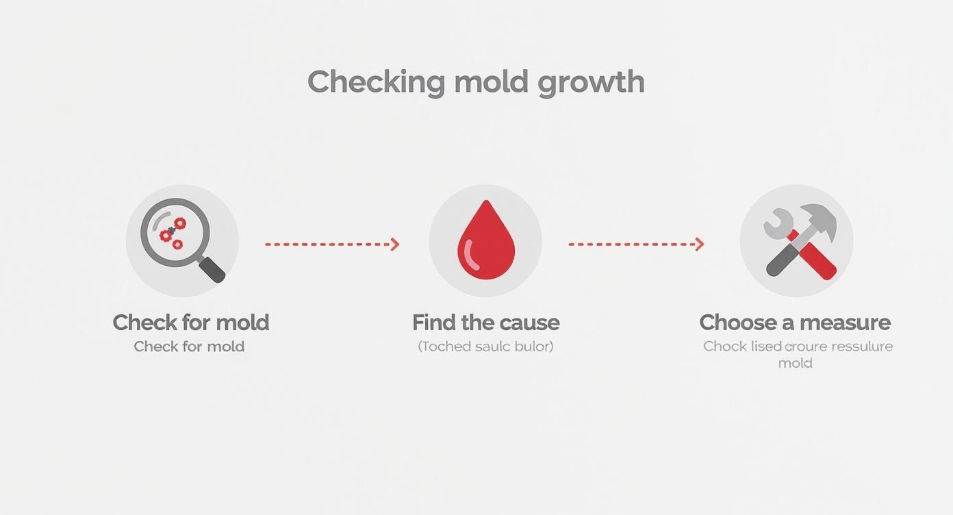 Infographic about schimmel von wand entfernen