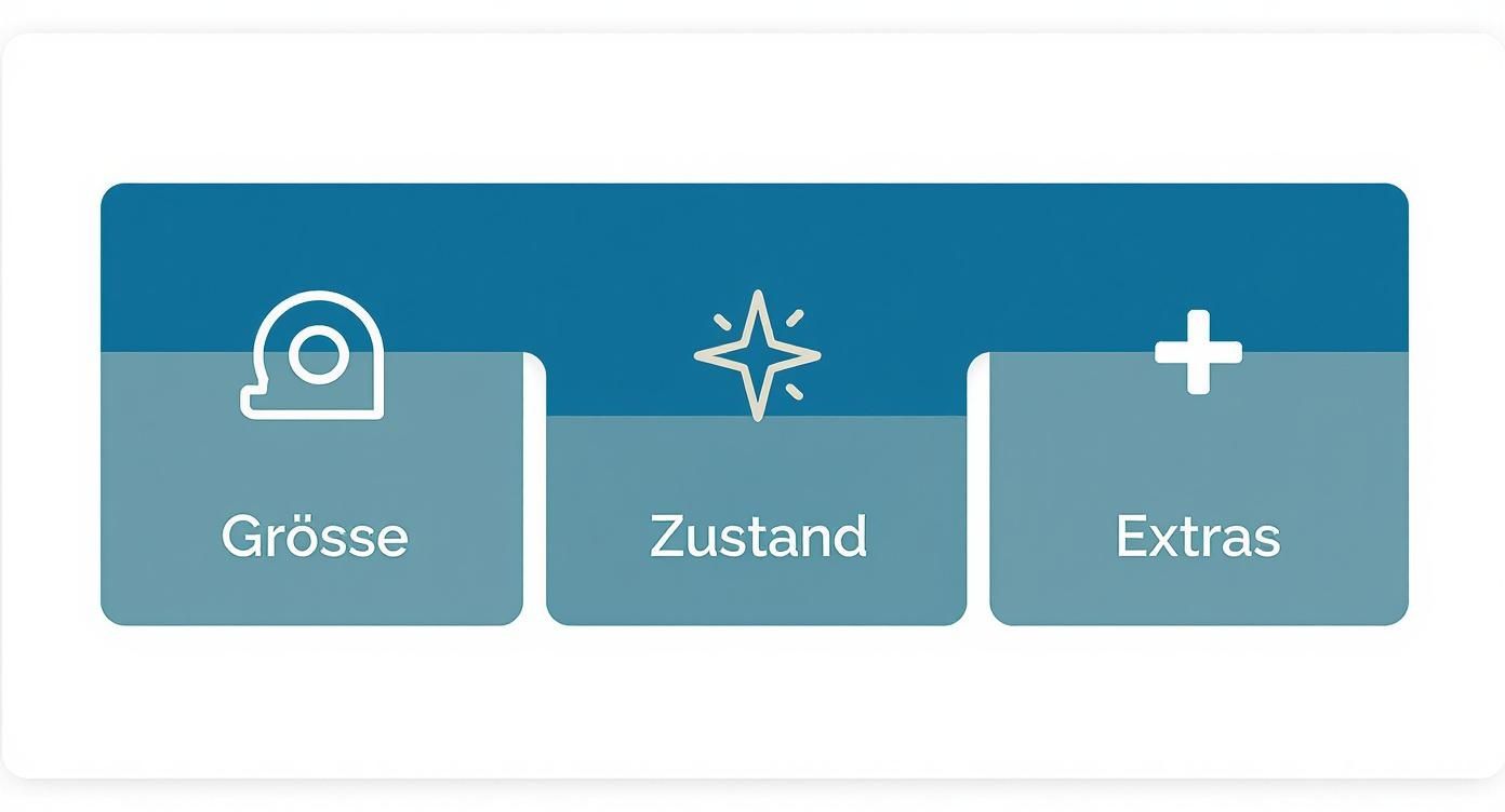 Infographic about reinigung 4.5 zimmer wohnung preis