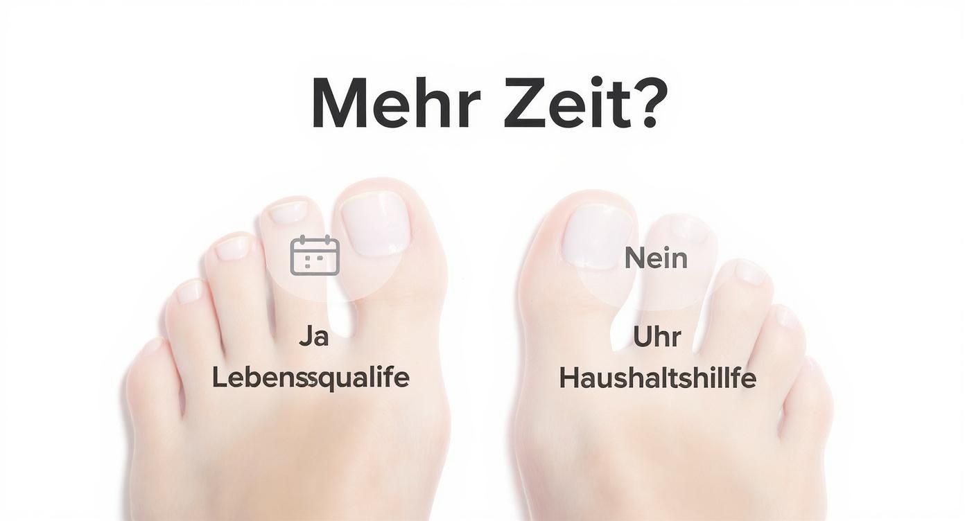 Infographic about haushaltshilfe in der nähe