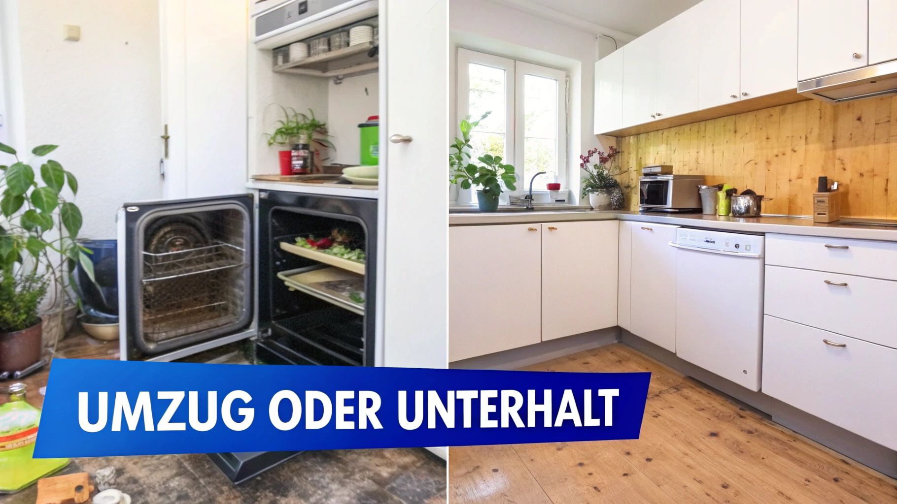 Zwei Reinigungskräfte arbeiten als Team in einer Wohnung