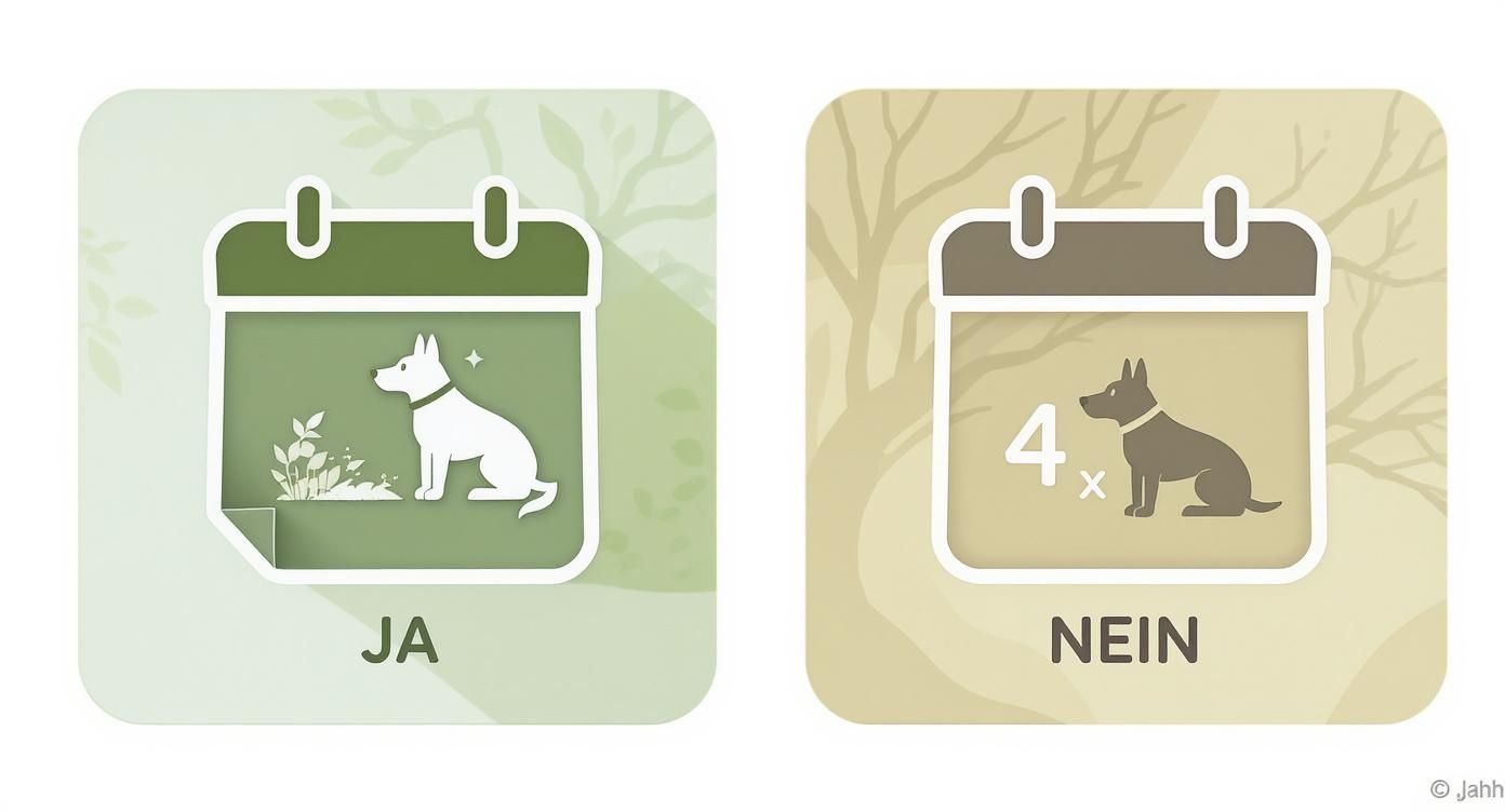 Wie Oft Wird Ein Hund Lufig