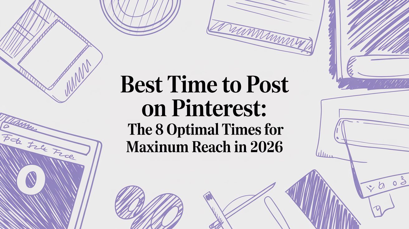 Time Pintrest Best time to post on pinterest: The 8 Optimal Time... | Beplan Blog