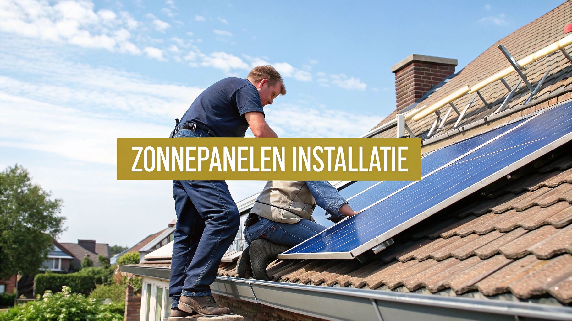 Installatie van zonnepanelen in België uitgelegd