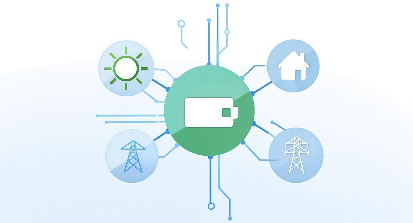 Infographic about plug en play thuisbatterij