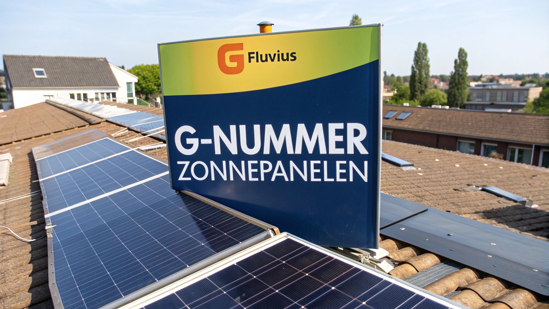 Het g nummer zonnepanelen correct gebruiken bij uw Fluvius aangifte